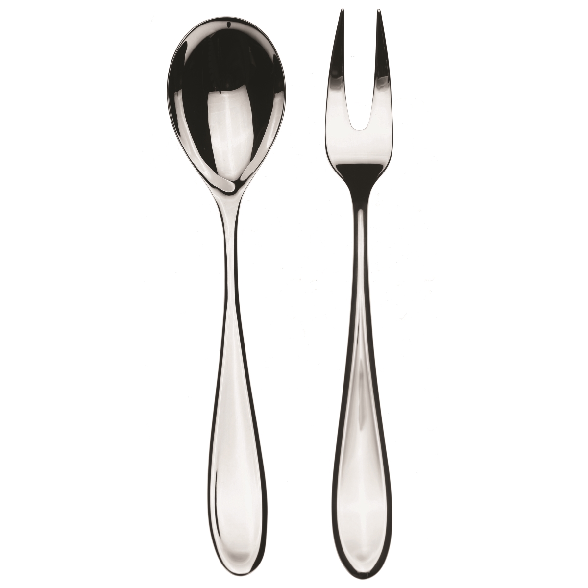 Mepra 104922110 Fork & Spoon Forma Serving Set