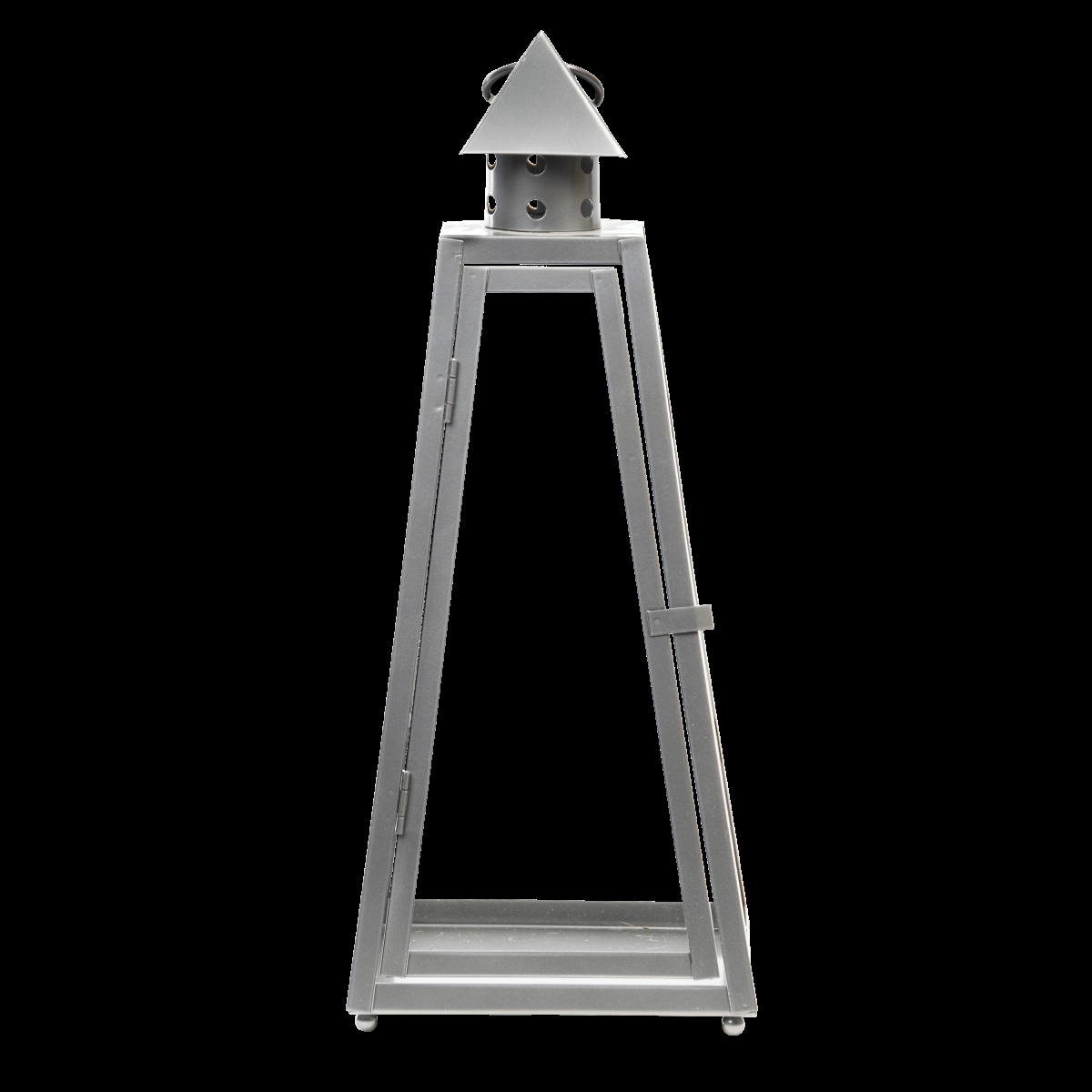Esschert Design WL84 21.8 x 21.8 x 54.3 cm Metal & Glass Pyramid Lantern - Large