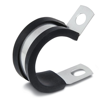 KMC Stampings COL0509Z1 .312 in. Dia Medium Duty Rubber Cushion Clamp .281 Hole  100 Pieces