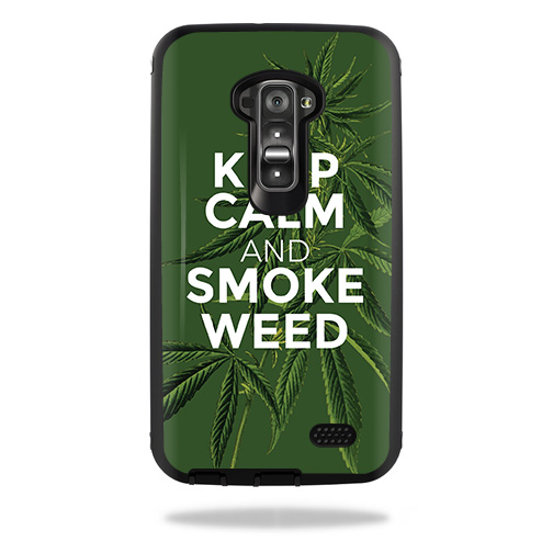 MightySkins OTDLGGFLX-Smoke Weed Skin for Otterbox Defender LG G Flex Case - Smoke Weed