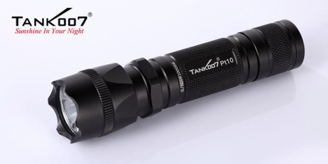 TANK007 Lighting PT10 T6 Tactical Flashlight