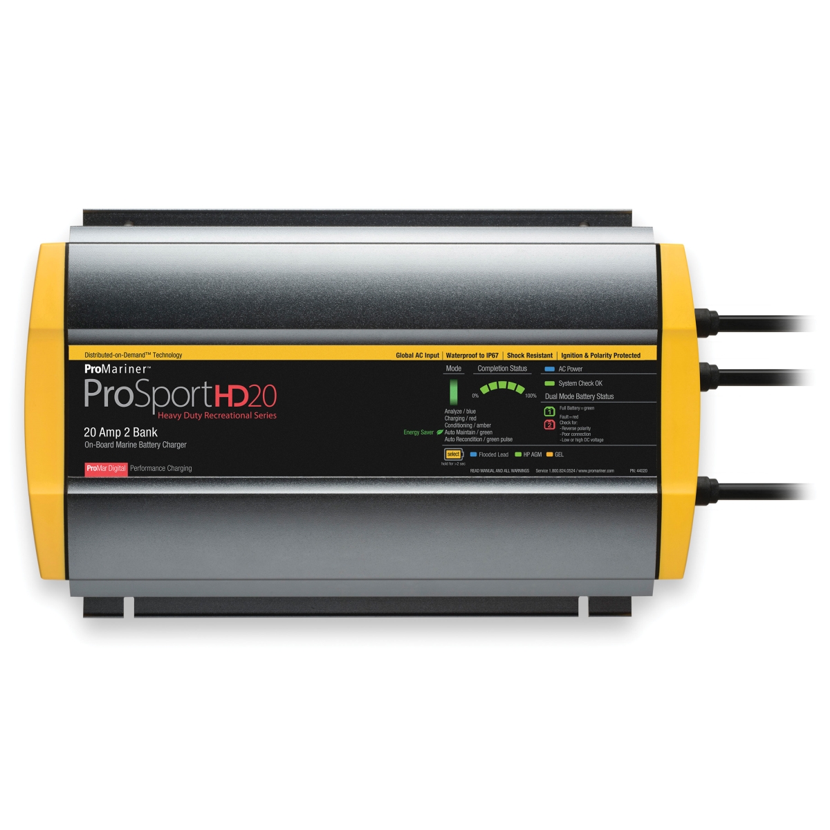 Pro Mariner Promariner 3006.1094 44020 ProSportHD Series Battery Charger - 20 Amp