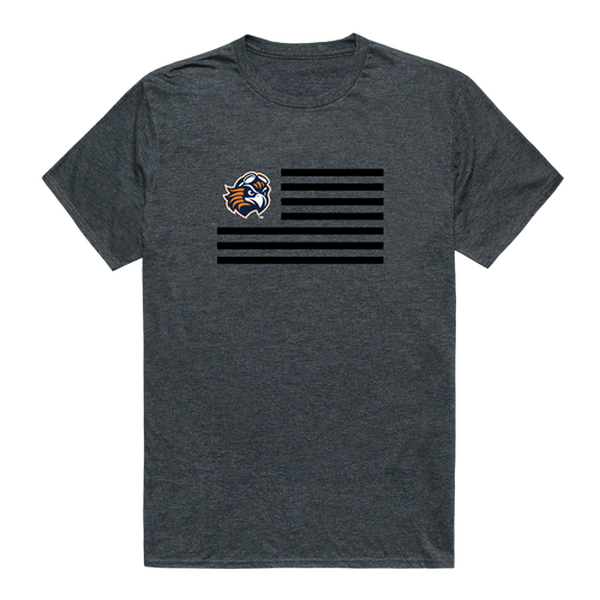 FinalFan University of Tennessee at Martin Flag T-Shirt&#44; Heather Charcoal - Large