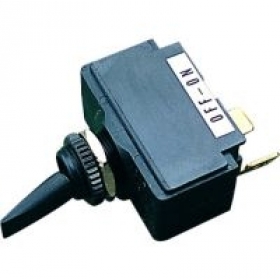 Powerhouse 420109-1 0.37 x 0.5 in. 15A 12V Line Toggle Switch - On&#44; Off & Mom On