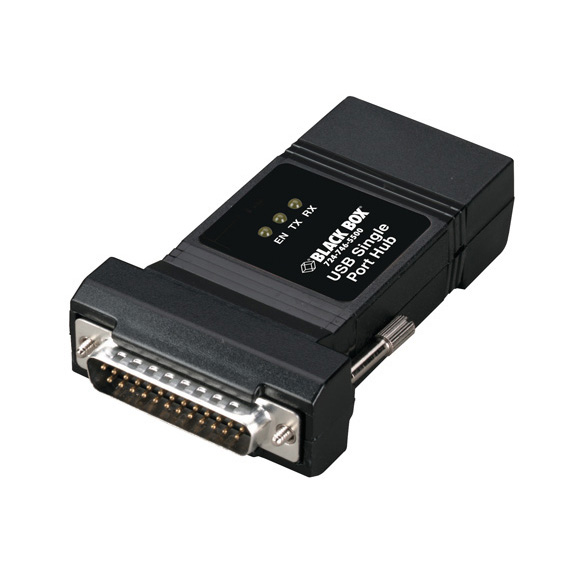 Black Box Network Services IC266A RS-422-485-530 USB Single Port Hub
