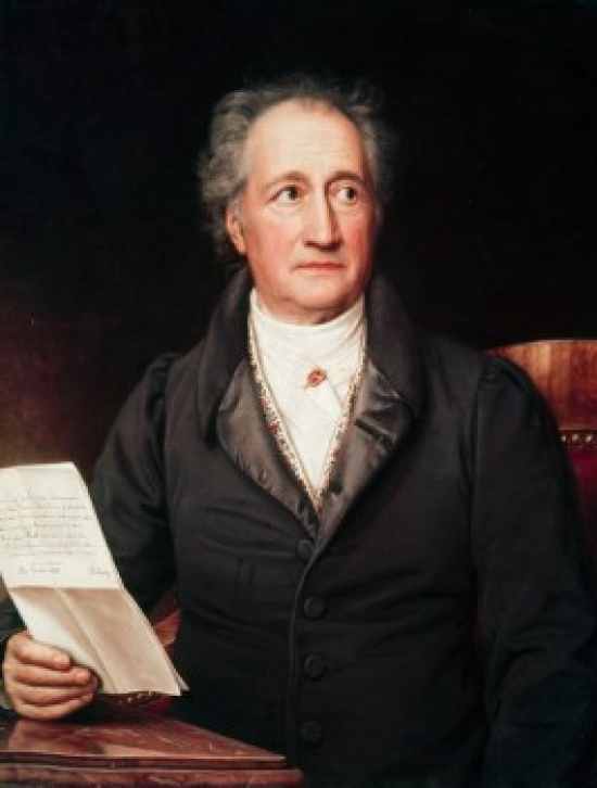 Posterazzi Superstock SAL900103004 Portrait of Goethe Josef Karl Stieler, 1781-1853 German Poster Print, 18 x 24