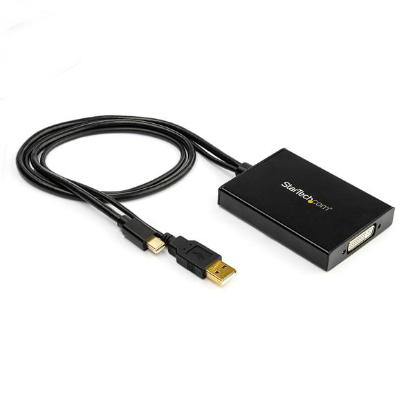Startech MDP2DVID2 Dual-Link Connection USB Powered Mini DisplayPort to Dual-Link DVI Adapter