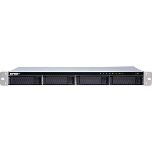 Qnap TS-431XEU-2G-US 4-Bay 1U 1.7 GHz 2 GB Short Depth Diskless NAS Rack Mount Server
