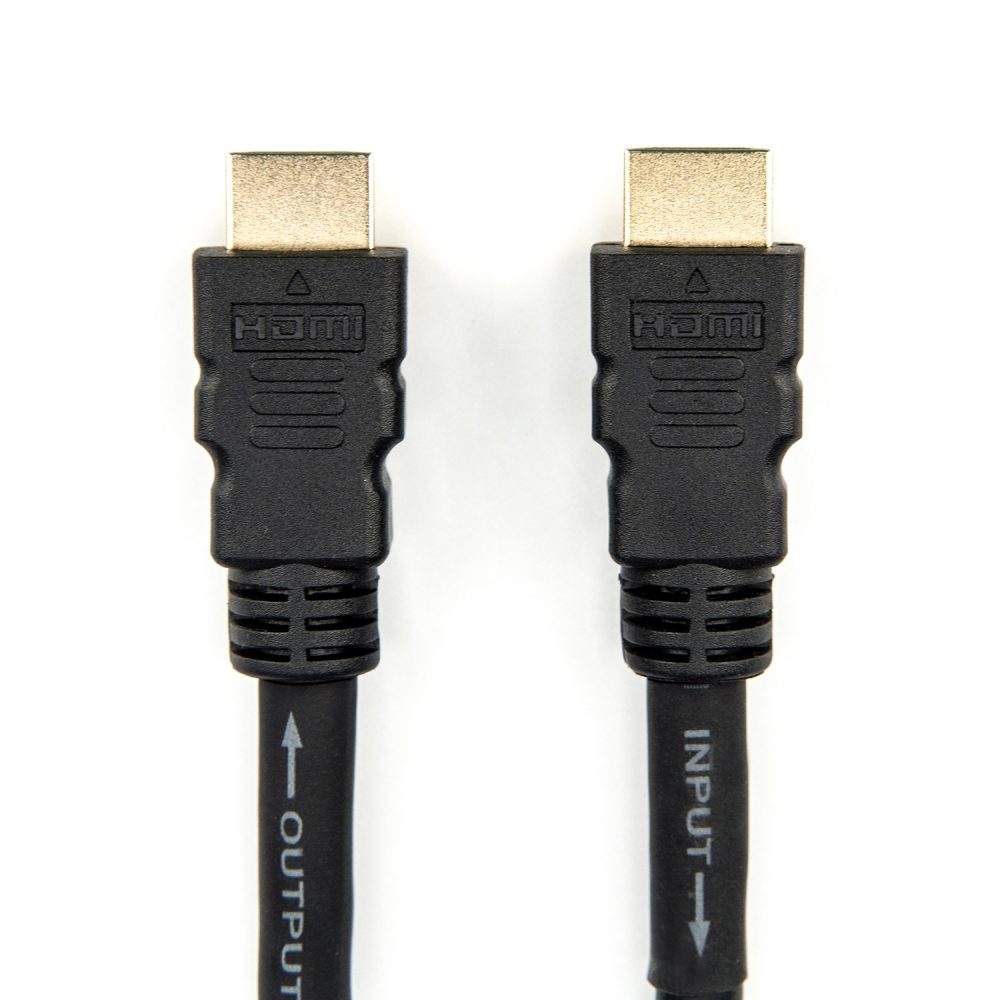 Rocstor Y10C232-B1 100 ft. HDMI Audio & Video Cable - Black