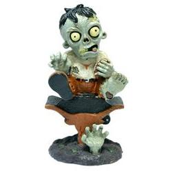 Forever Collectibles Texas Longhorns Zombie Figurine On Logo with Football