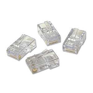 Platinum Tools 180 0612 Ez -RJ45 Cat5/5e Plug Connectors - 100 Pieces