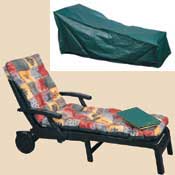Bosmere C566 76&quot; Sun Lounger Large Cover at Back