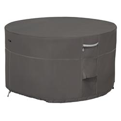 Classic Accessories 55-455-015101-EC Round Fire Pit & Table Cover - Small, Taupe