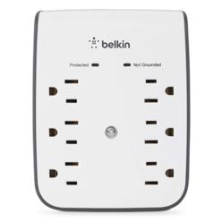 BELKIN COMPONENTS BSV602TT Belkin® SURGE,PROCTR,6 OUTLET BSV602TT