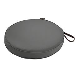 Classic Accessories 62-002-LCHARC-EC Montlake Fade Safe Light Charcoal Round Outdoor Seat Cushion