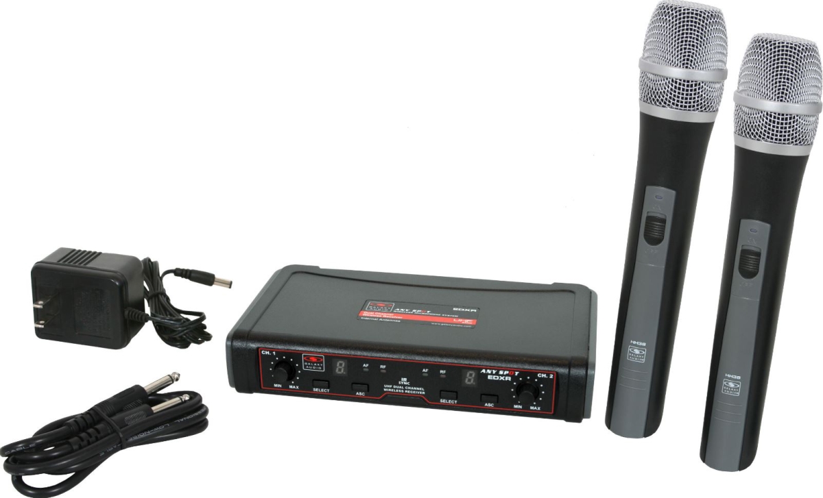 Galaxy Audio EDXR-HH38-N EDX Wireless Microphone System - Code N Frequency Range 518-542 MHz