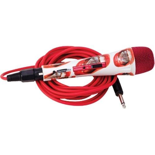 FINE ELITE INTERNATIONAL LTD MIC004 Jammin Pro Love Mouth Handheld Microphone with Kara