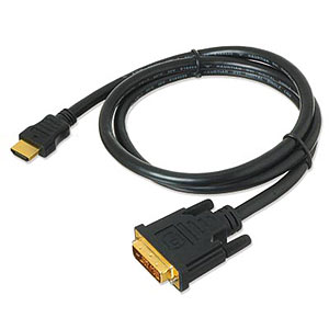 Generac HDMI 1.2 M To DVI-D M Single Link  3.2ft