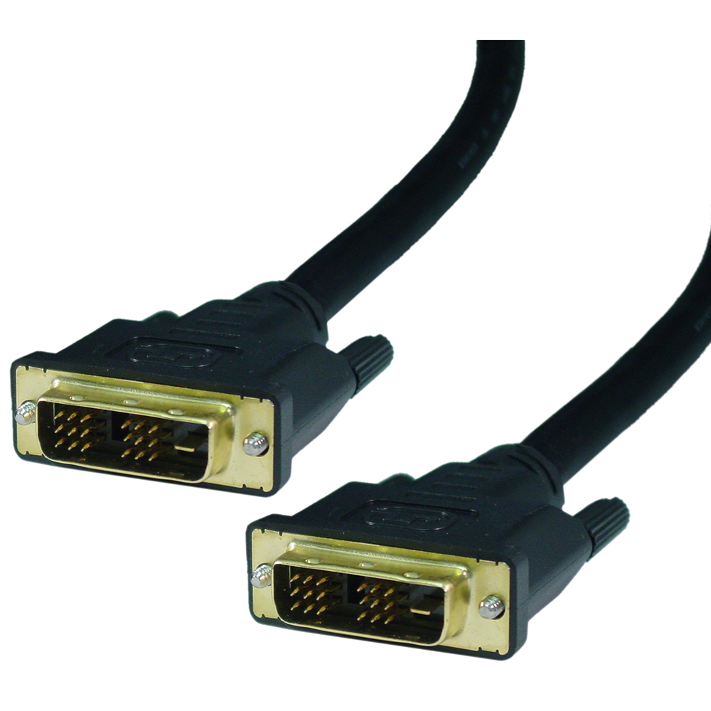 4XEM 4XDVISMM10FT 10FT DVI-D Single Link M-M Digital Video Cable