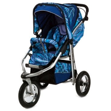 Baby Bling Design BBLB333P  Metamorphosis All Terrain Jogging Stroller in Painted Lady Blue