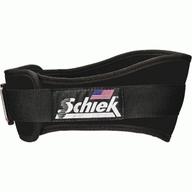 Schieks Sports Schiek Sport 2004-S 4.75 Inch Original Nylon Belt  Black  Small