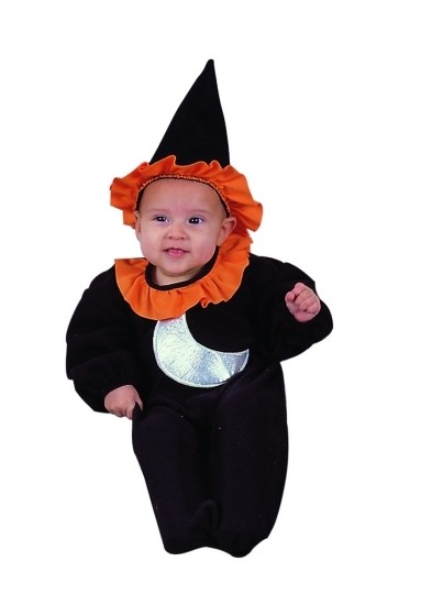 RG Costumes 70115 Lil Witch Bunting Costume - Size 0-6 Months