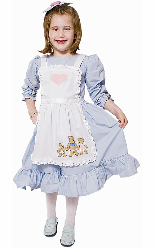Dress Up America 547-T4 Goldilocks Fairytale - Size Toddler 4