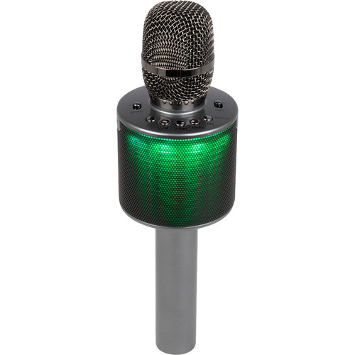 VocoPro POPUPOKE Pop-Up Oke Wireless Karaoke Microphone with Light Show Speaker