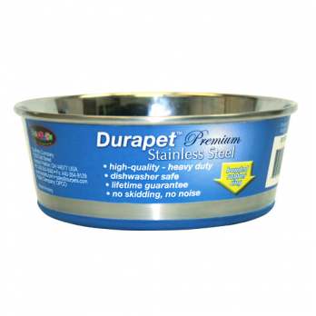 Our Pet's Co 2 Quart Durapet Bowl - Stainless Steel  - SS295QB