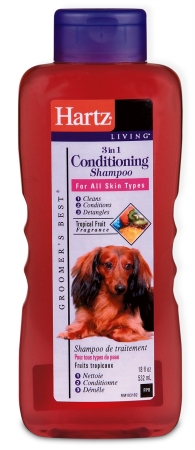 Hartz Mountain Industries Inc Hartz 18 Oz Living Groomers Best Shampoo & Conditioner  For Dog  95068