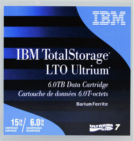 IBM 38L7315 Lto-Ultrium Data Cartridge- 6TB & 15TB Bafe Library Pack