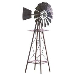 Red Carpet Studios 34291 Rustic Metal Windmill, Small