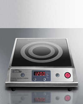Summit Appliance SINCFS1 12 in. Electric Smoothtop Cooktop with Black Ceran, Smooth-Top Finish