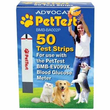 PHARMA SUPPLY PT-105 PetTest Strips - 50 count