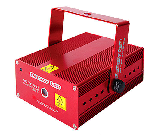 DEEJAY LED XRAY120 40mV Micro Laser System - Red - Green