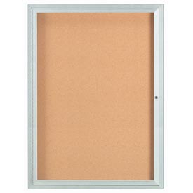 Aarco Products DCC4836R 36 in. W x 48 in. H Enclosed Aluminum Bulletin Board