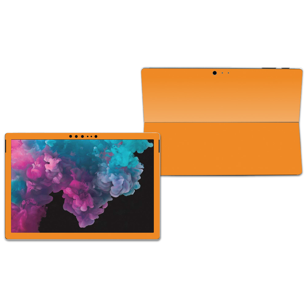 MightySkins MISURPR6-Solid Orange Skin for Microsoft Surface Pro 6 Tablet - Solid Orange