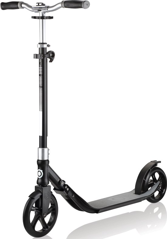 Globber 474-102 One NL 205-180 Duo Adult Scooter, Lead Grey
