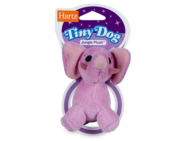 Hartz Mountain Industries Inc Hartz 04353 Assorted Jungle Plush Tiny Dog Plush Toys