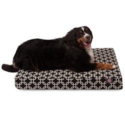 Majestic Pet 78899551633 Black Links Large Orthopedic Memory Foam Rectangle Dog Bed