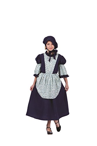RG Costumes 91368-L Colonia Peasant Sarah Child - Large