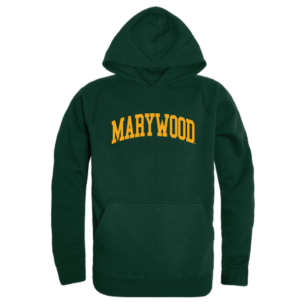 W Republic 547-455-FOR-03 NCAA Marywood Pacers College Hoodie T-Shirt, Forest Green - Large