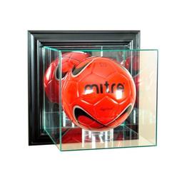 Perfect Cases WMVLB-B Wall Mounted Volleyball Display Case- Black