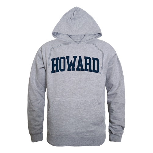 W Republic Products 503-171-HGY-01 Howard University Game Day Hoodie, Heather Grey - Small