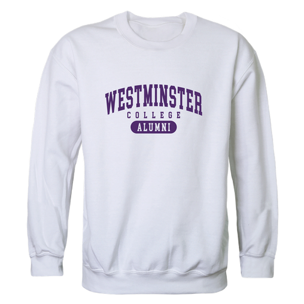 W Republic Products 560-421-WHT-01 Westminster College Alumni Fleece T-Shirt, White - Small