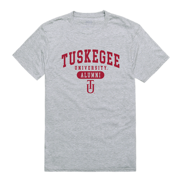 W Republic 559-240-HGY-03 Tuskegee University Alumni T-Shirt, Heather Grey - Large
