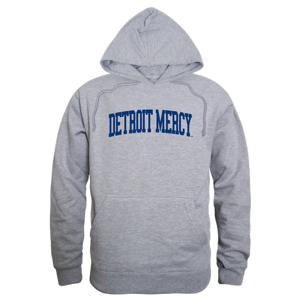 W Republic 503-290-HGY-03 University of Detroit Mercy GameDay Hoodie, Heather Grey - Large