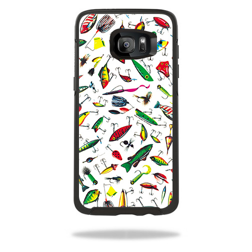 MightySkins OTSSGS7ED-Bright Lures Skin for Otterbox Symmetry Samsung Galaxy S7 Edge Case - Bright Lures