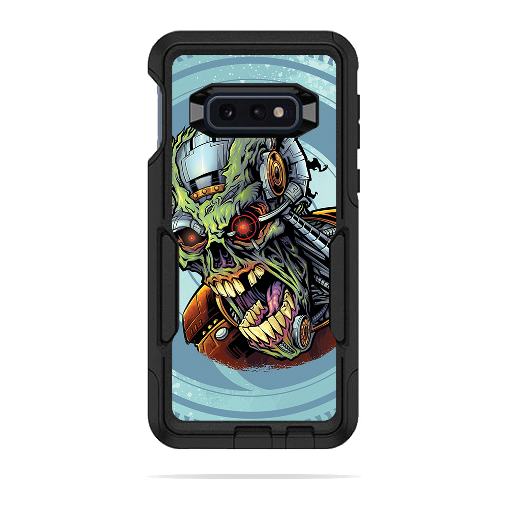 MightySkins OTCOSG10E-Cyborg Zombie Skin for Otterbox Commuter Samsung Galaxy 10E - Cyborg Zombie