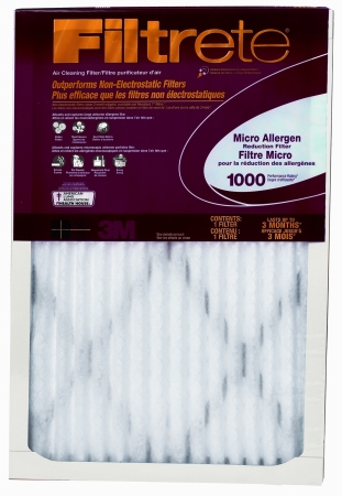 3M 16in. X 20in. X 1in. Filtrete Micro Allergen Reduction Filter  9800DC-6 - Pack of 6